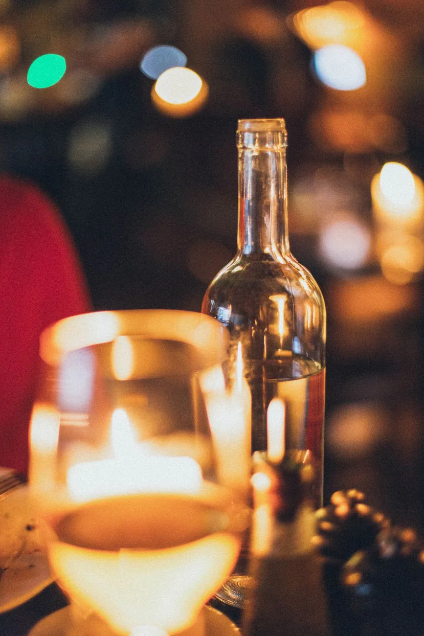 candle bottle